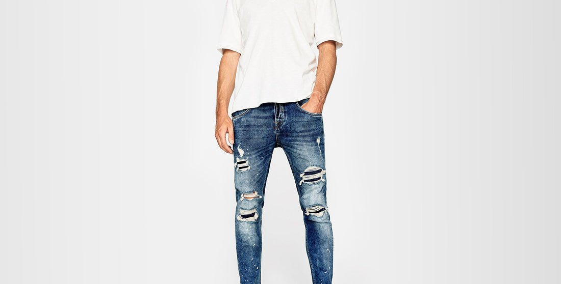 Ideas de outfits con pantalones rotos para hombre