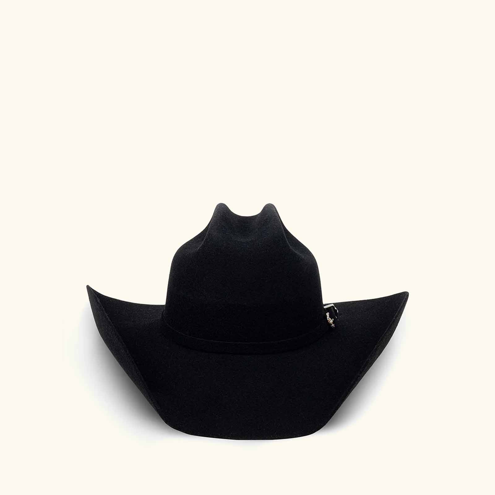 Sombrero de vaquero negro