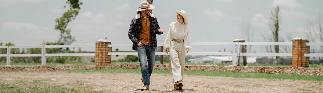 Cómo armar un  outfit con botas vaqueras y jeans