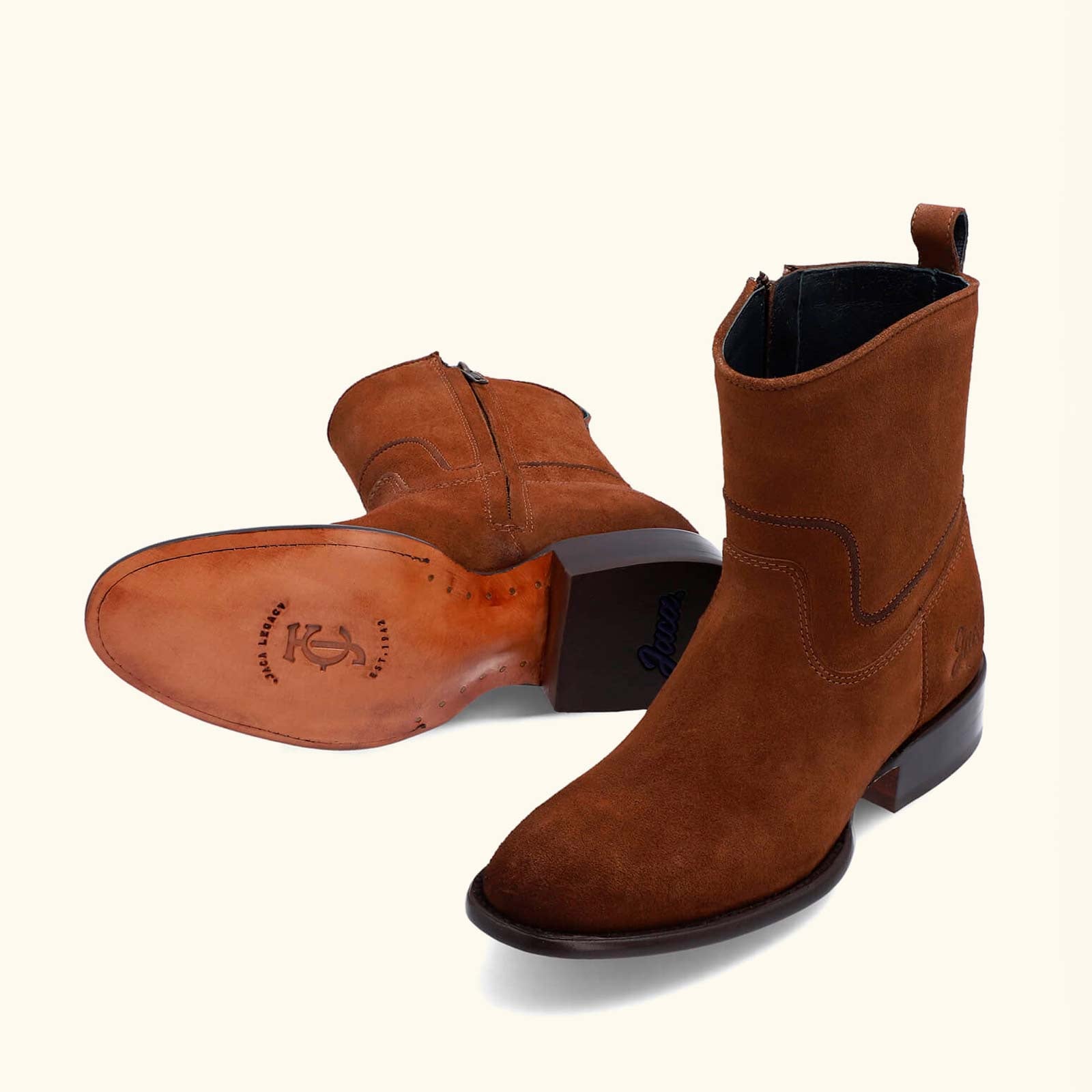 Botas de best sale gamuza hombre vaqueras