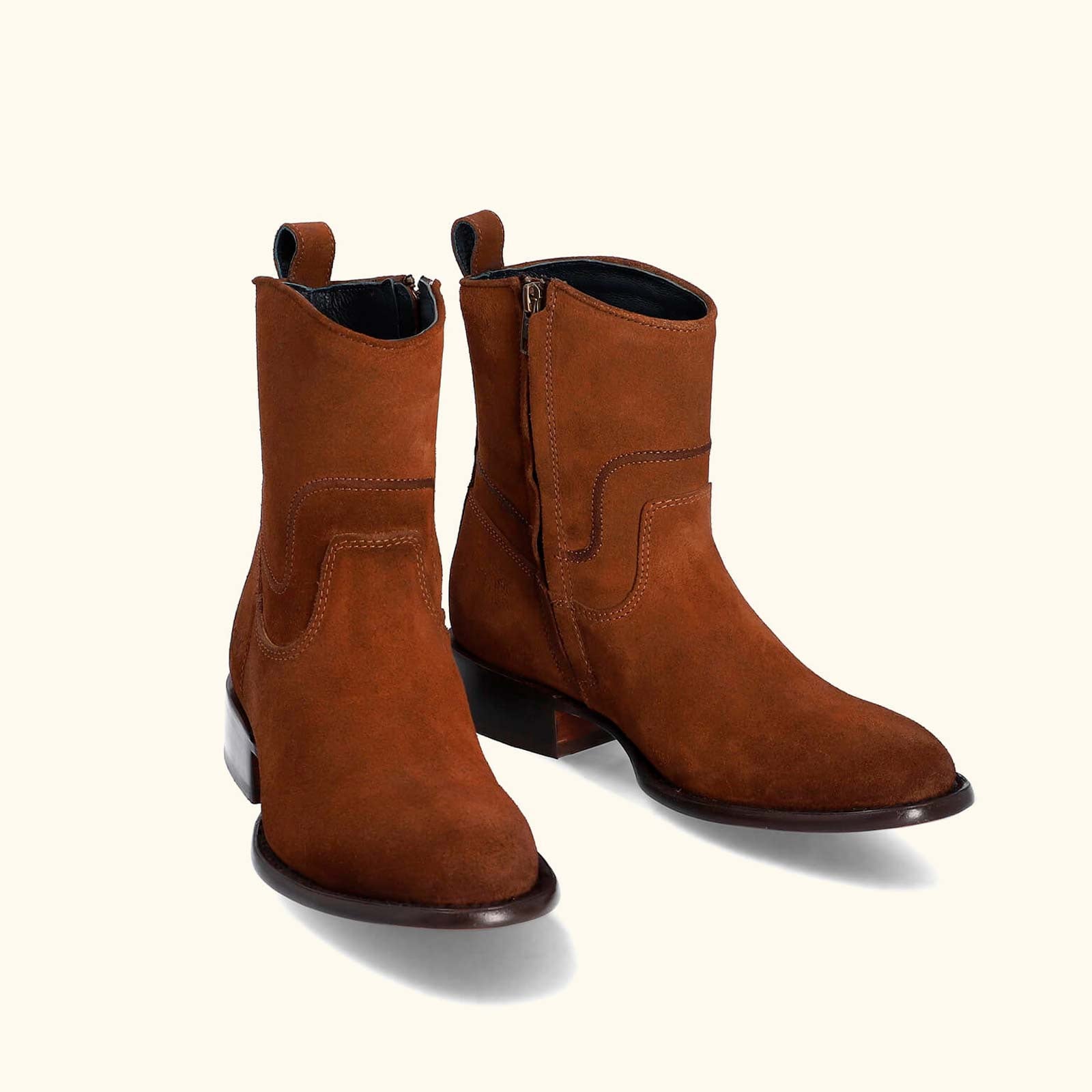 Botas vaqueras de gamuza best sale para hombre